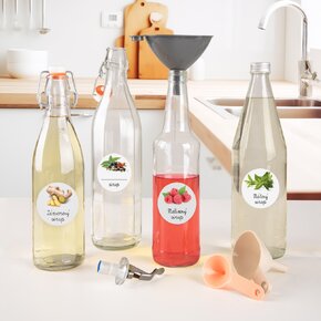Samolepky na fľaše Zázvorový sirup