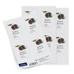 Samolepky na fľaše Domácí slivovica