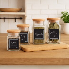 Samolepky na koreničky BLACK