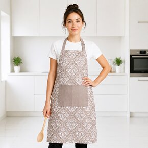 Kuchynská zástera Beige
