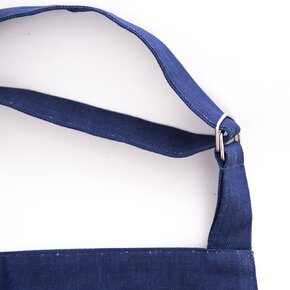 Kuchynská zástera MODROBIELA