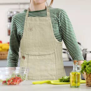 Kuchynská zástera My kitchen GREENISH