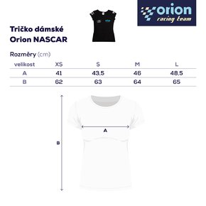 Tričko dámske Orion NASCAR veľ. L