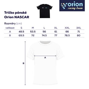 Tričko pánske Orion NASCAR veľ. S