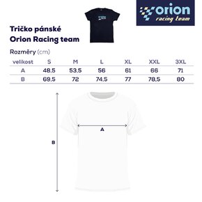 Tričko pánske Orion RACING veľ. S