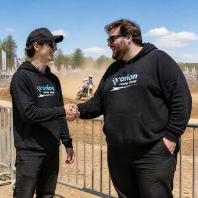 Mikina s kapucňou Orion RACING veľ. 3XL