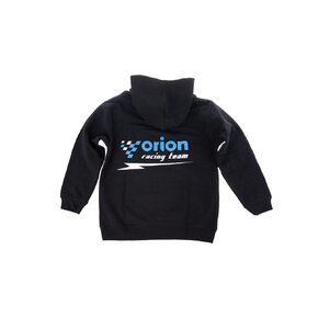 Mikina detská s kapucňou Orion RACING veľ. 9-11 rokov
